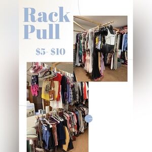 Rack Pull Clothing Lots - Mixed Colors